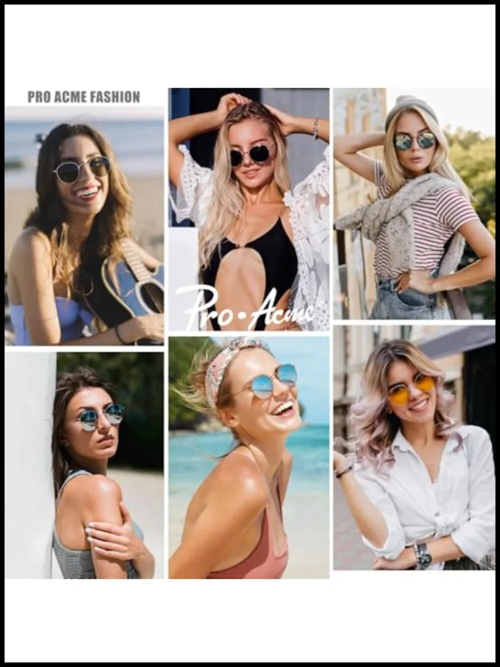 Small Round Polarized Metal Sunglasses Retro Designer Style